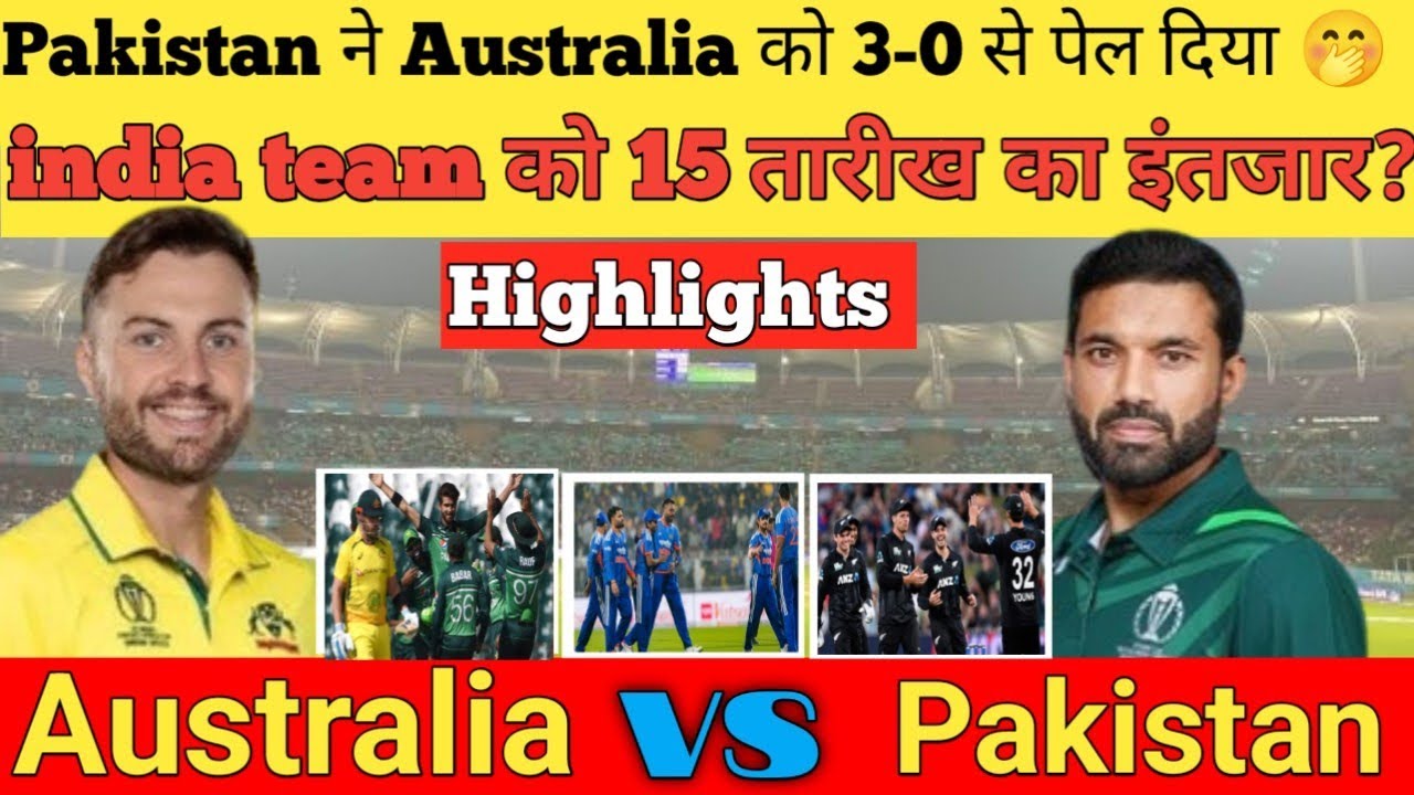 FULL Highlights I Pakistan vs Australia|Match 03| T20 Series 2026 