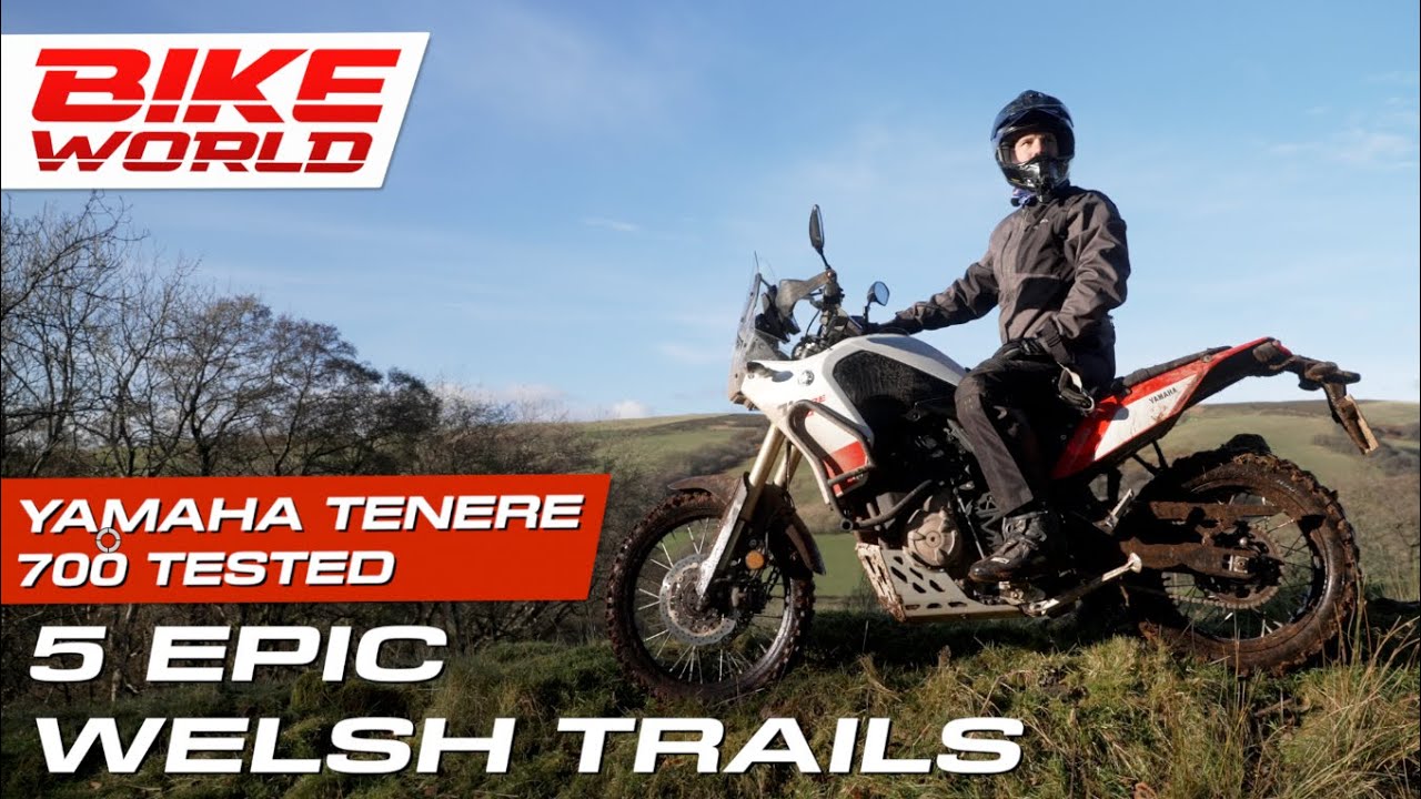 5 потрясающих валлийских трасс на Yamaha Tenere 700 | 4K
