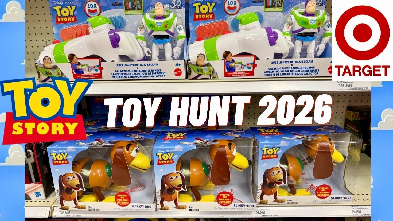 Охота за игрушками по мотивам мультфильма «История игрушек» в магазинах Target, январь 2026 года
