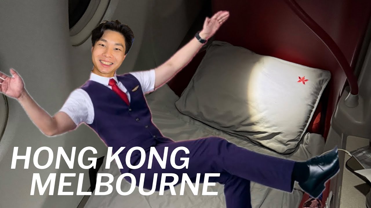 НОВАЯ АВИАКОМПАНИЯ - Hong Kong Airlines, бизнес-класс на самолете A330, рейс в Мельбурн.