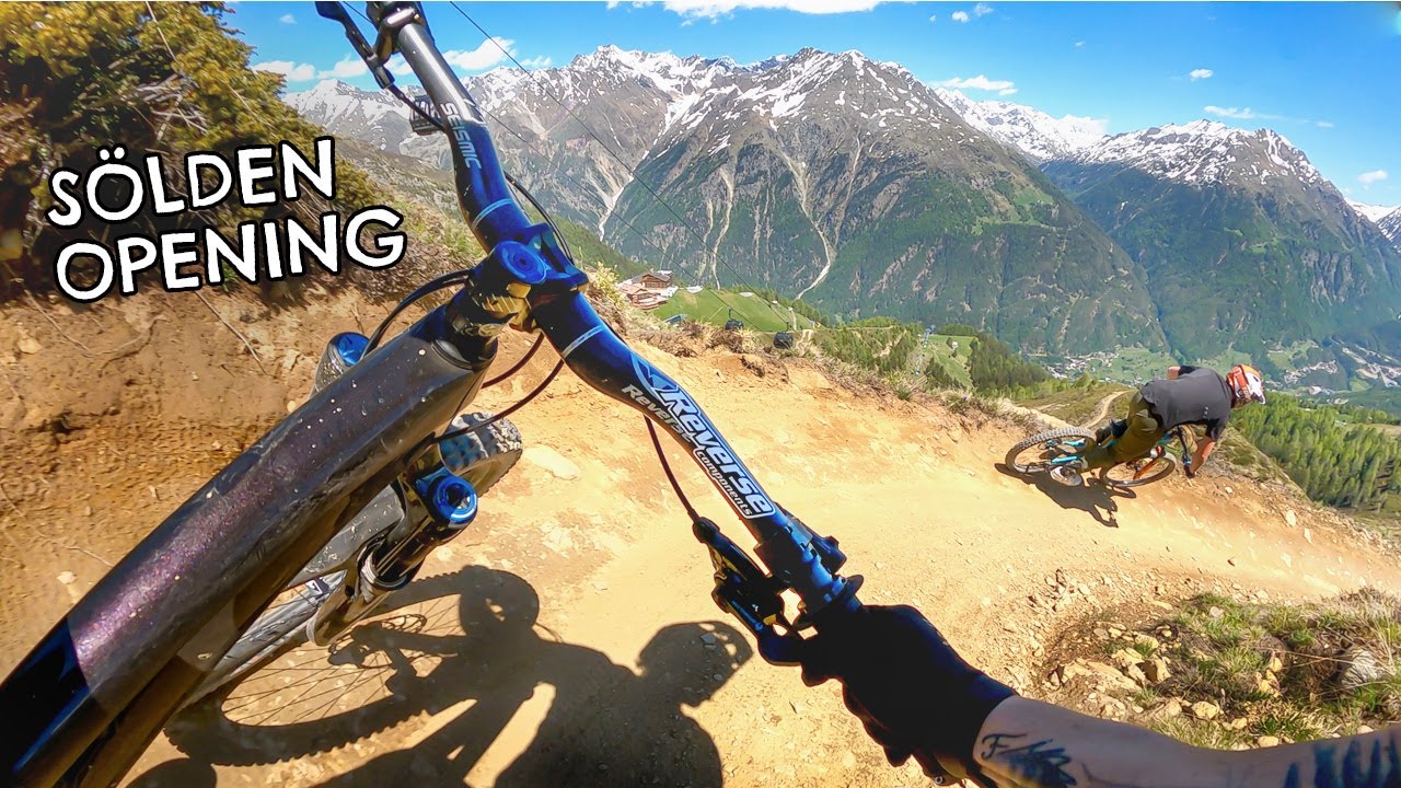 Let's go to Sölden Opening 2021 - entspannt rein rollen | Giant Reign | Insta360 | Freeride Flo