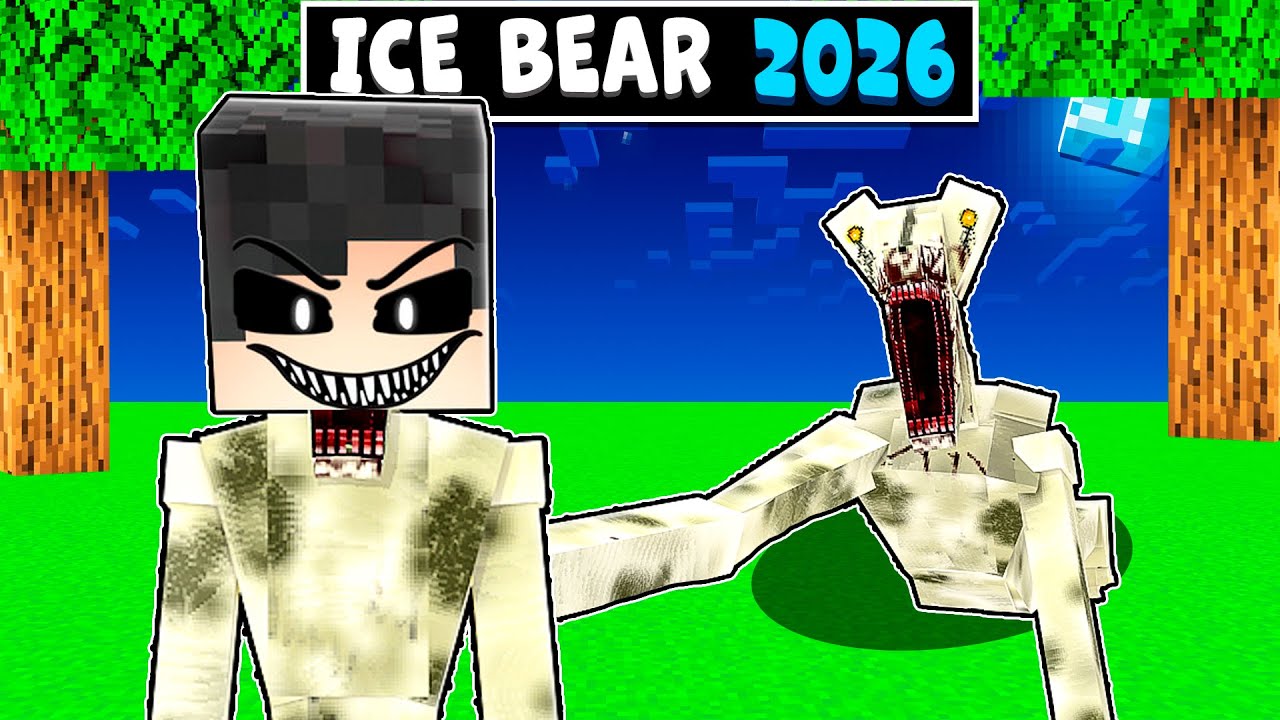 JOGANDO como ICE BEAR 2026 no Minecraft
