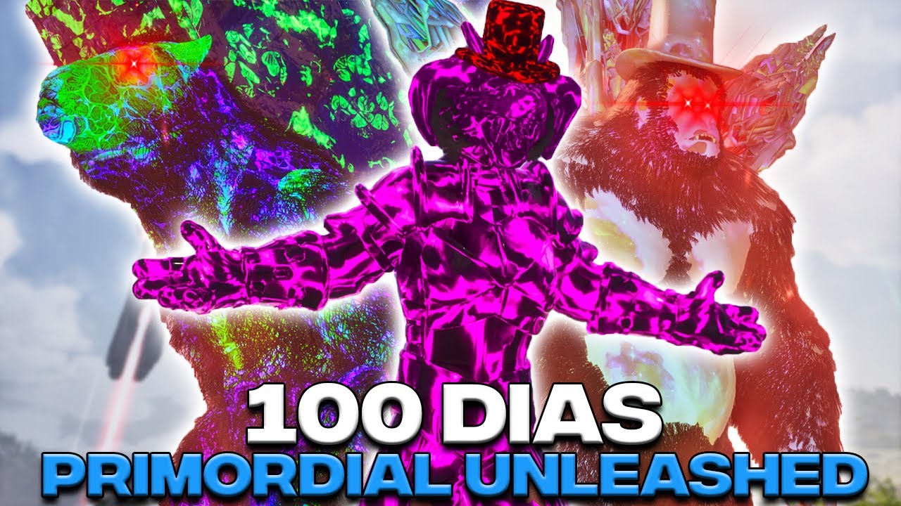 Pase 100 DIAS en el MOD DE PROGRESION MAS COMPLETO de ARK: ASCENDED