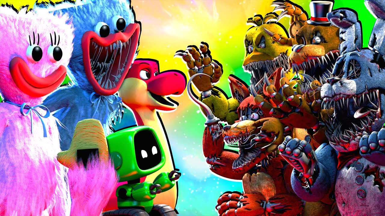 [SFM FNaF] Demented vs Poppy Playtime
