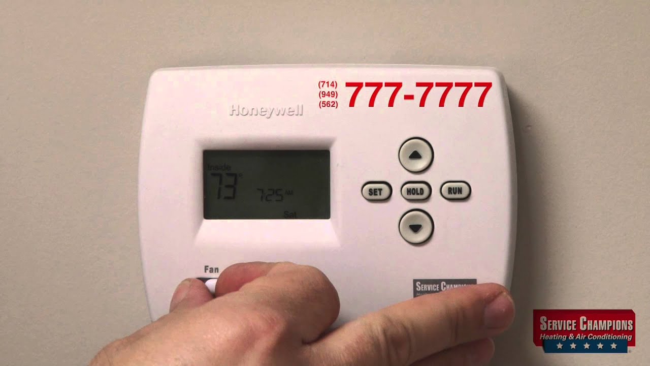 Honeywell PRO TH 4000 Thermostat - Service Champions