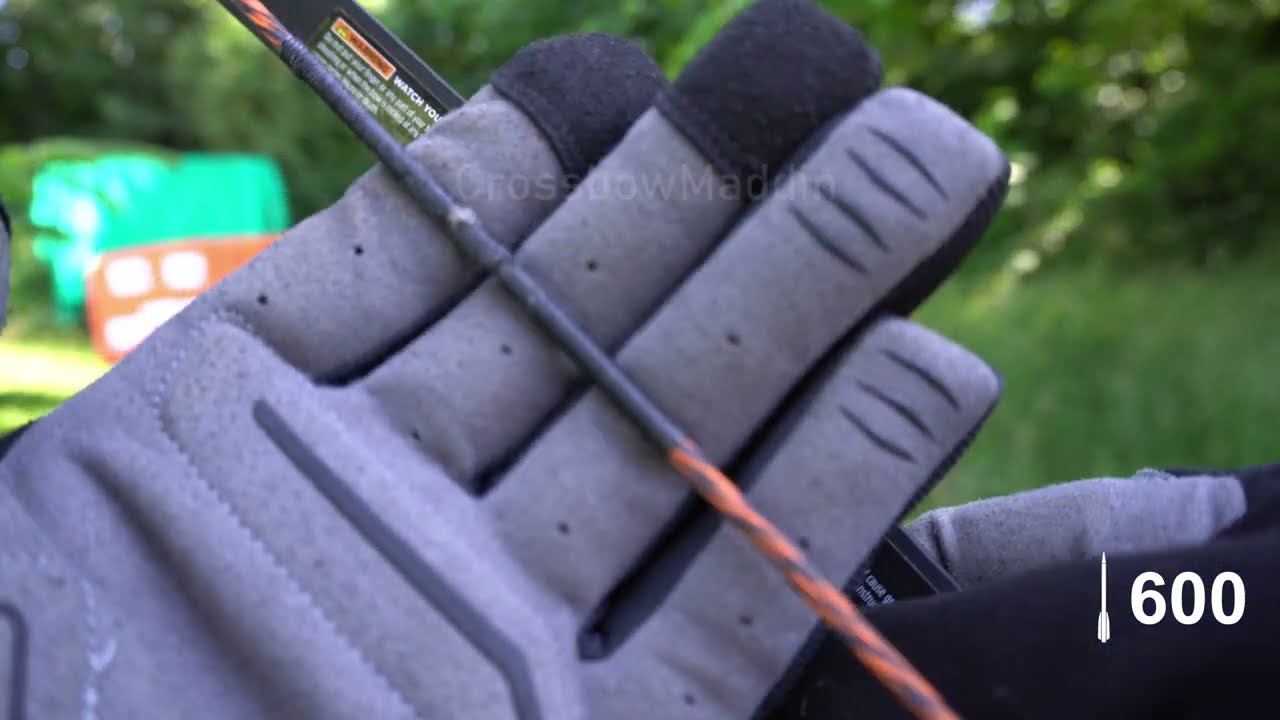 Steambow AR6 Stinger 2 Extremtest Wie lange hält die Sehne aus? 55lbs Teil 3