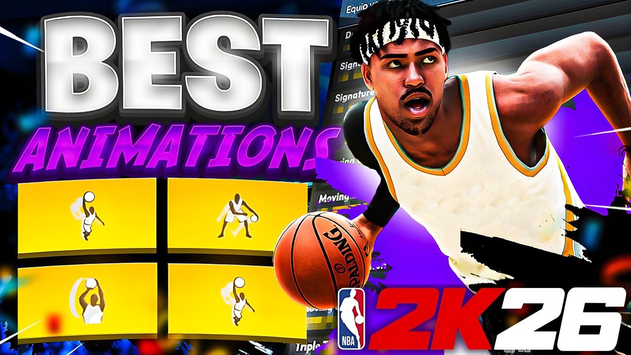 BEST NBA 2K26 SEASON 4 ANIMATIONS for EVERY BUILD (JUMPSHOTS/LAYUPS + DUNKS/DRIBBLE MOVES & more)