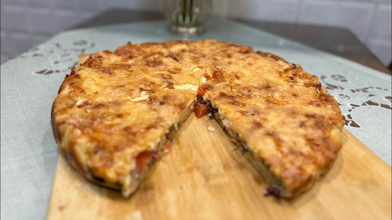 🍕 Γρήγορη & Νόστιμη Πίτσα χωρίς Φούσκωμα | Έτοιμη σε Λίγα Λεπτά! Κεφίρ: όλα τα οφέλη