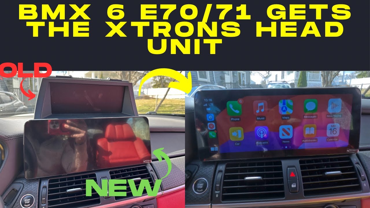 How to Install An XTRONS into a BMW E70-71 X6
