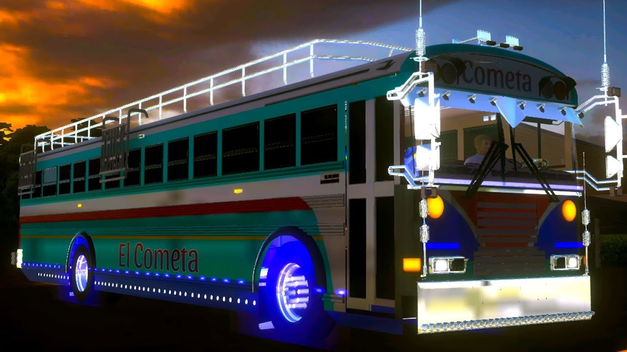 🥶💙HERMOSA LIBERACIÓN BLUE-BIRD CHATO TRANSPORTE COMETA💯💫☄️ Mods Para Proton Bus Simulator‼️