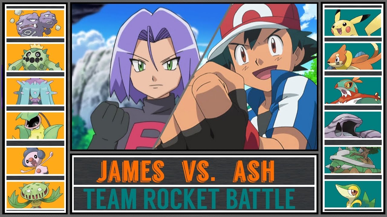 Ash vs. James (Pokémon Sun/Moon) - Team Rocket Battle