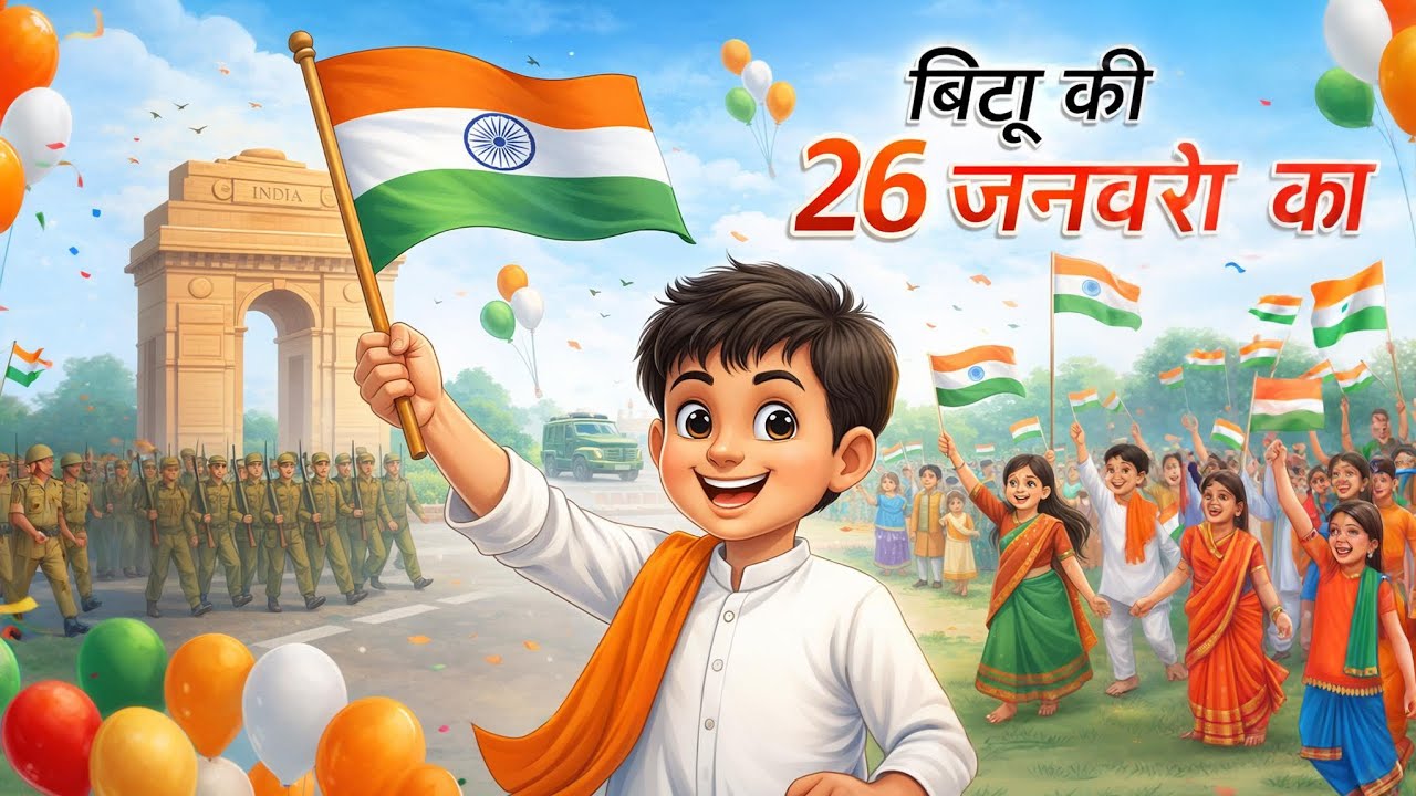 Bittu Ki 26 January | Republic Day Special Cartoon