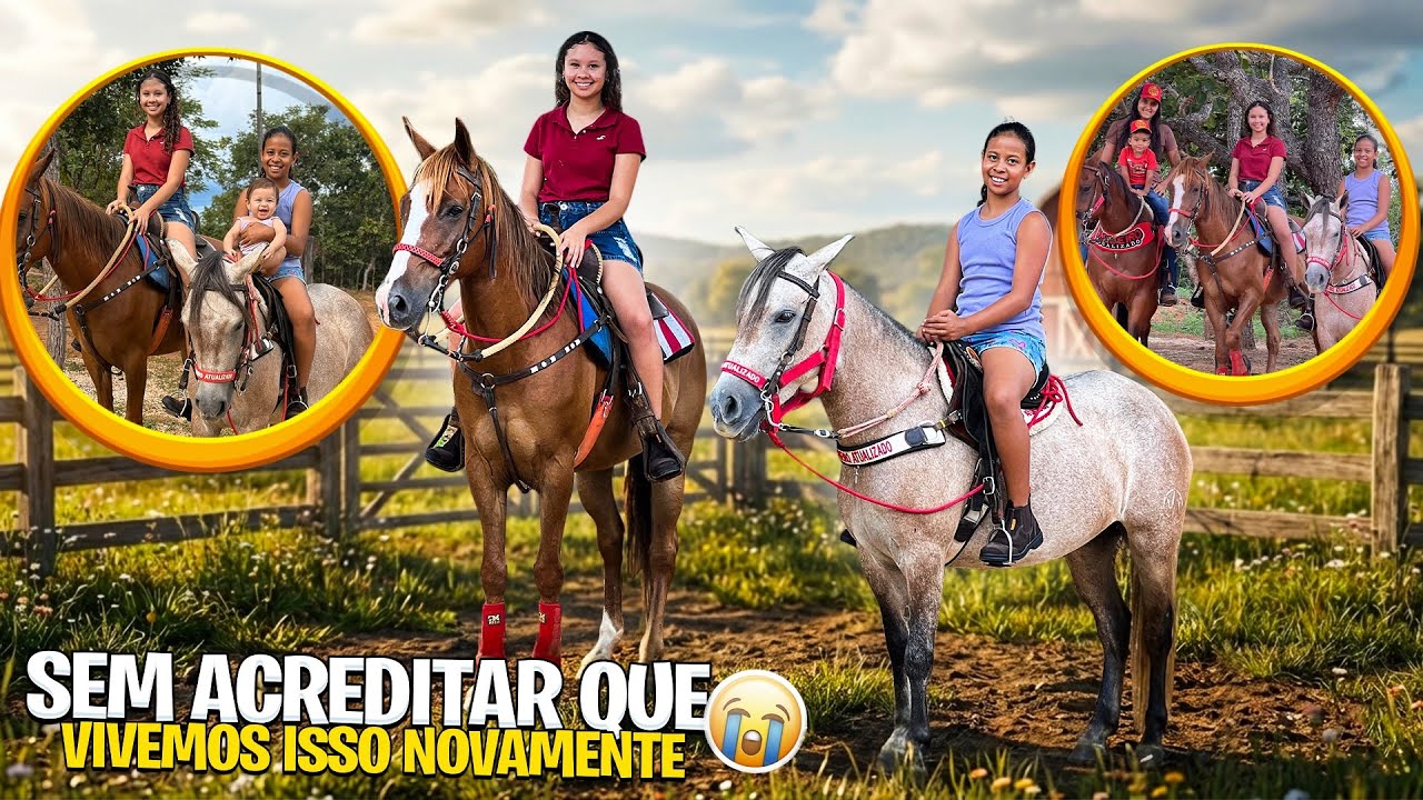 UM DIA INTEIRO com a GENTE FAZENDO o QUE mais AMAMOS‼️FAZENDA de @canaljuhvaqueiraatualizada 