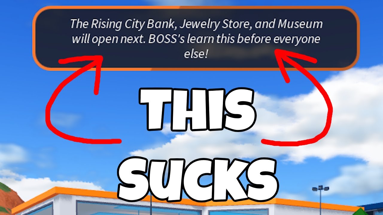 The Jailbreak Robbery System sucks, so lets fix it