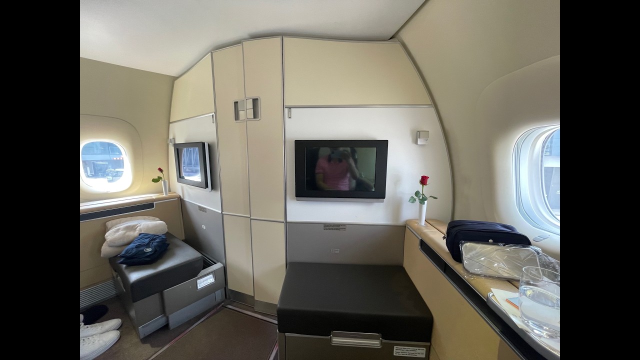 2024-07-21 Trip Report: Lufthansa First Class Frankfurt to Seoul (FRA-ICN) B747-8 (B748 D-ABYK)