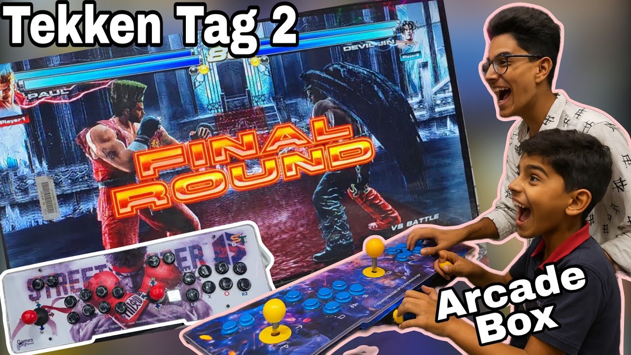 New Arcade Box Can play Tekken 8 / Tekken Tag 2 PS3 Games PS2 Games & PC Arcade Games 🕹 