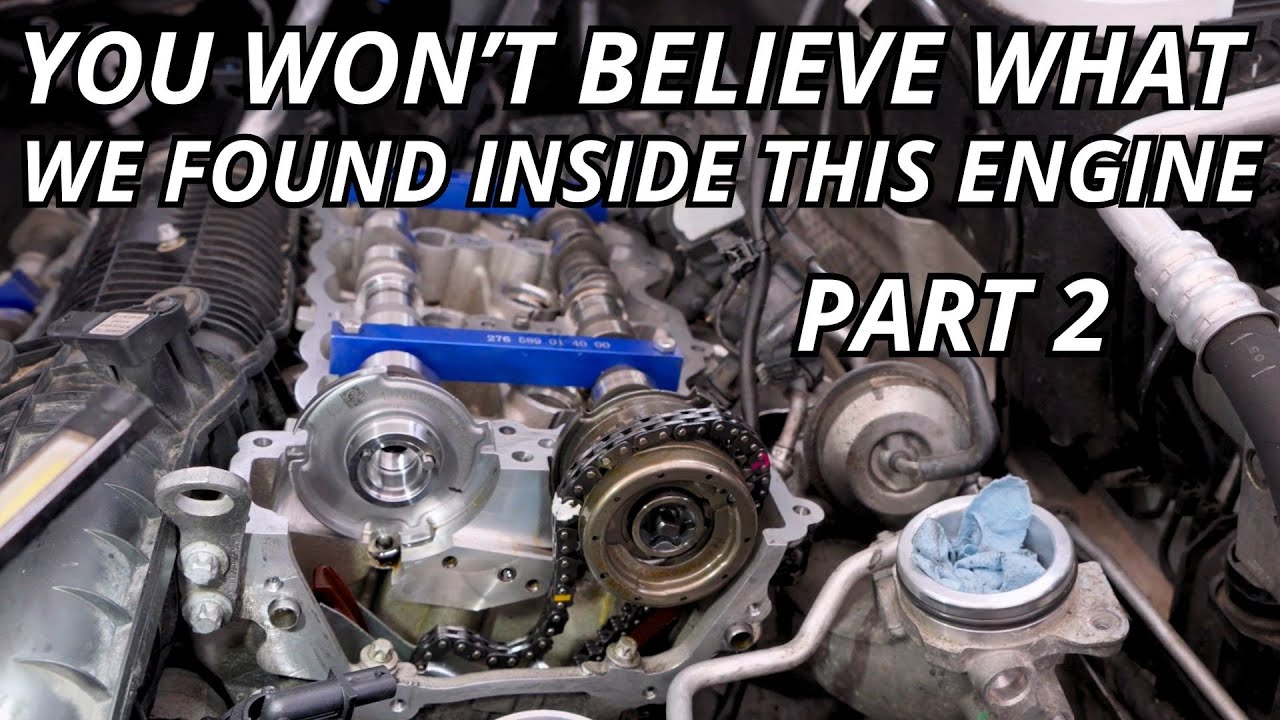 Mercedes CLS 400 - ( PART 2 ) We Love Mercedes Cars - Camshaft Phaser & Camshaft Replacement - M276