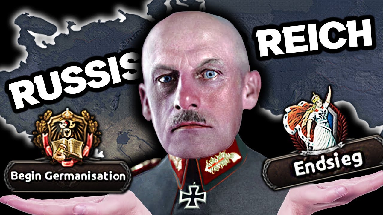 HOI4 But Russia Is Germanized...