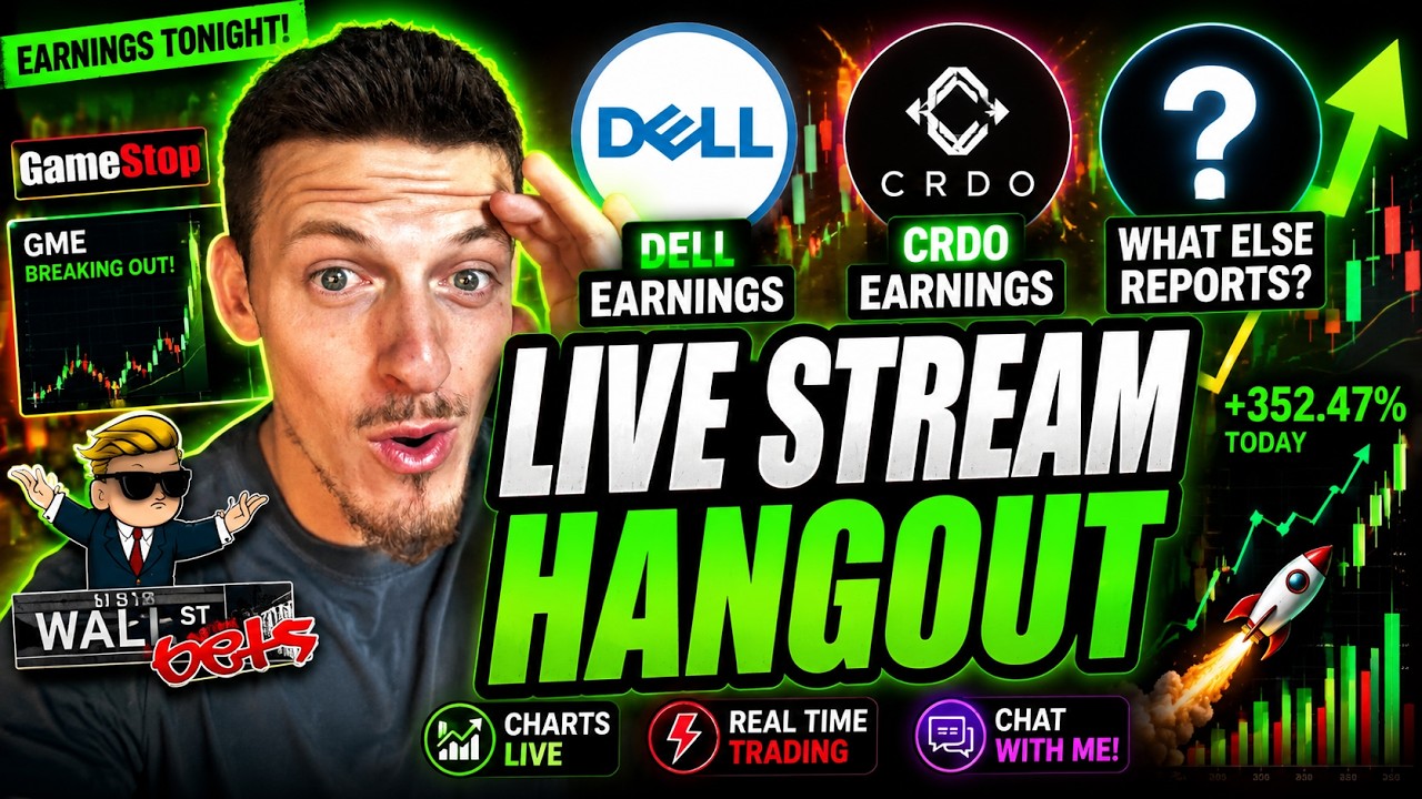 FLY AWAY: DELL CRDO EARNINGS + GME