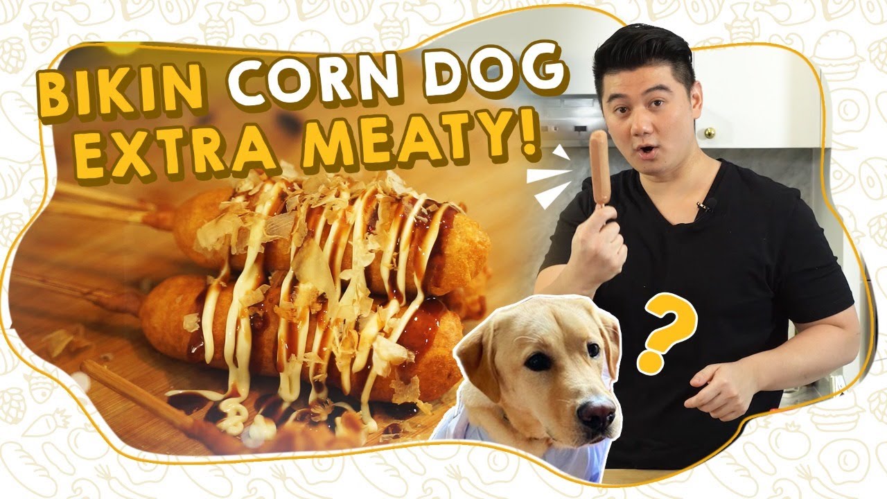 BIKIN CORN DOG EXTRA MEATY!