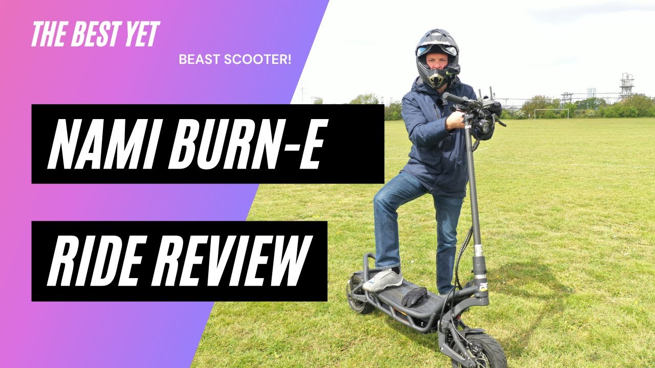 Kamikaze Wheelie: Unbelievable Nami Burn-e Viper Scooter Full Ride and Review