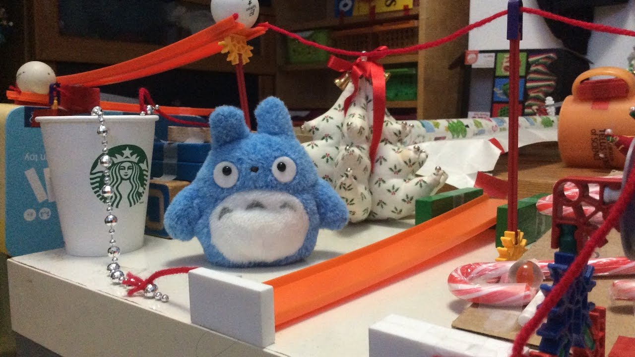 Happy Christmas Rube Goldberg Machine