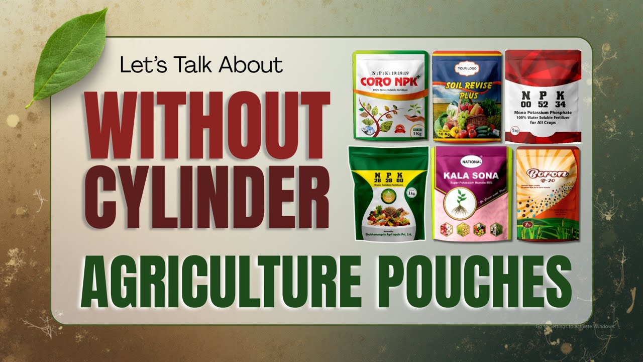 Agriculture Pouch Printing – Without Cylinder | Low MOQ | Custom Branding