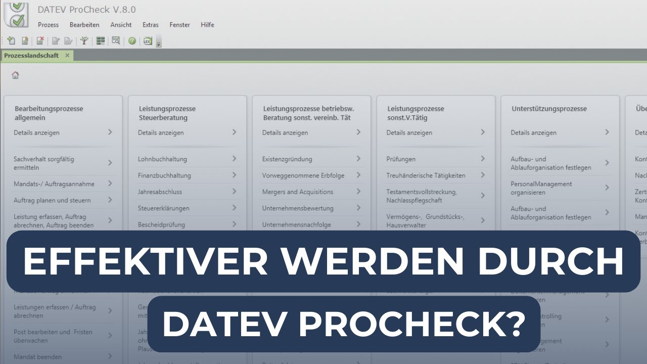 Lohnt sich DATEV ProCheck in der Steuerkanzlei?
