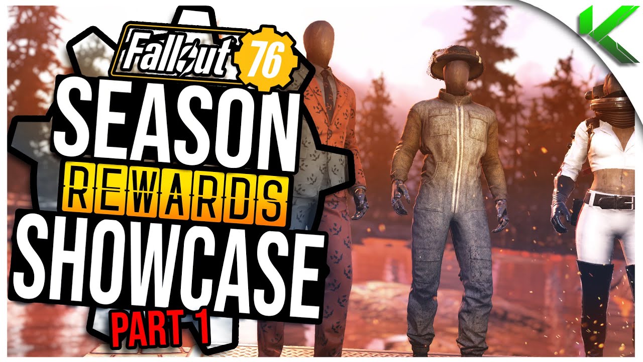 Season 4 Rewards Showcase Part 1 | Fallout 76