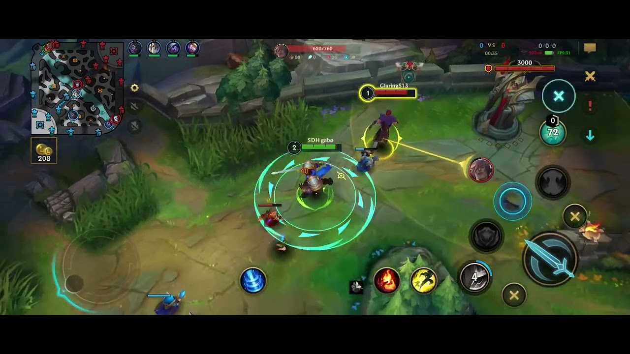 Así juega el Top 100 Garen vs Sett 😎 Wild Rift