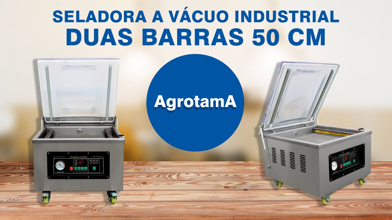 Seladora a Vácuo Industrial Duas Barras 50 cm