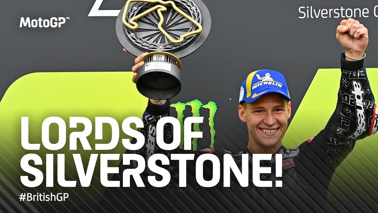 Last 5 winners of the #BritishGP 🏆 | #MotoGP
