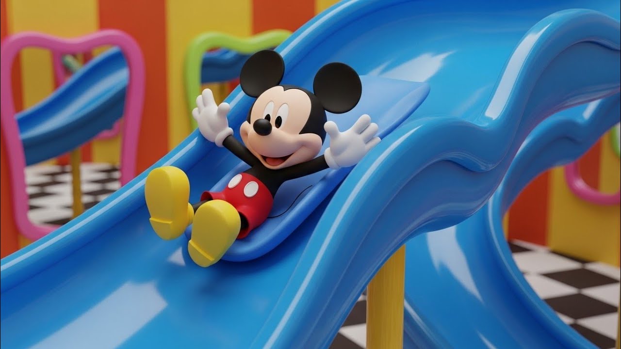 Mickey Mouse & Friends Sky Adventure | Cute Fun Cartoon Balloon Ride | Kids Magic Story