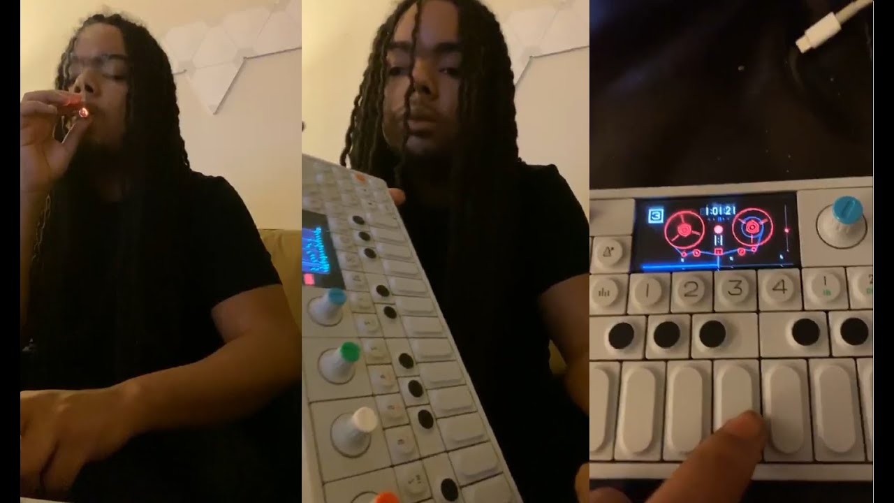 ChopsquadDJ making a Beat on the OP-1