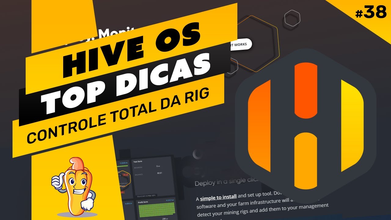 ⛏️💡 TENHA MAIS CONTROLE DE SUA RIG - DICAS TOP DE HIVE OS