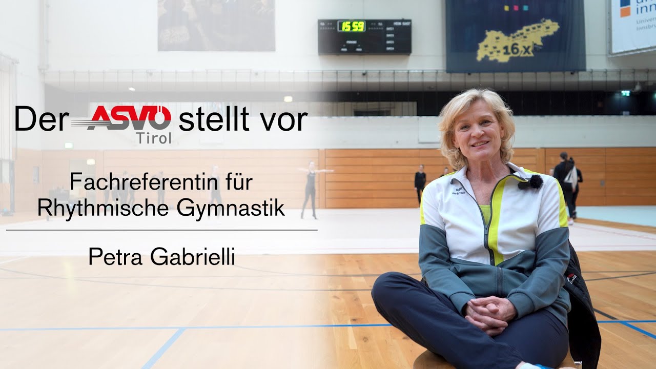 ASVÖ Tirol stellt vor:  Petra Gabrielli, Fachreferentin für Rhythmische Gymnastik