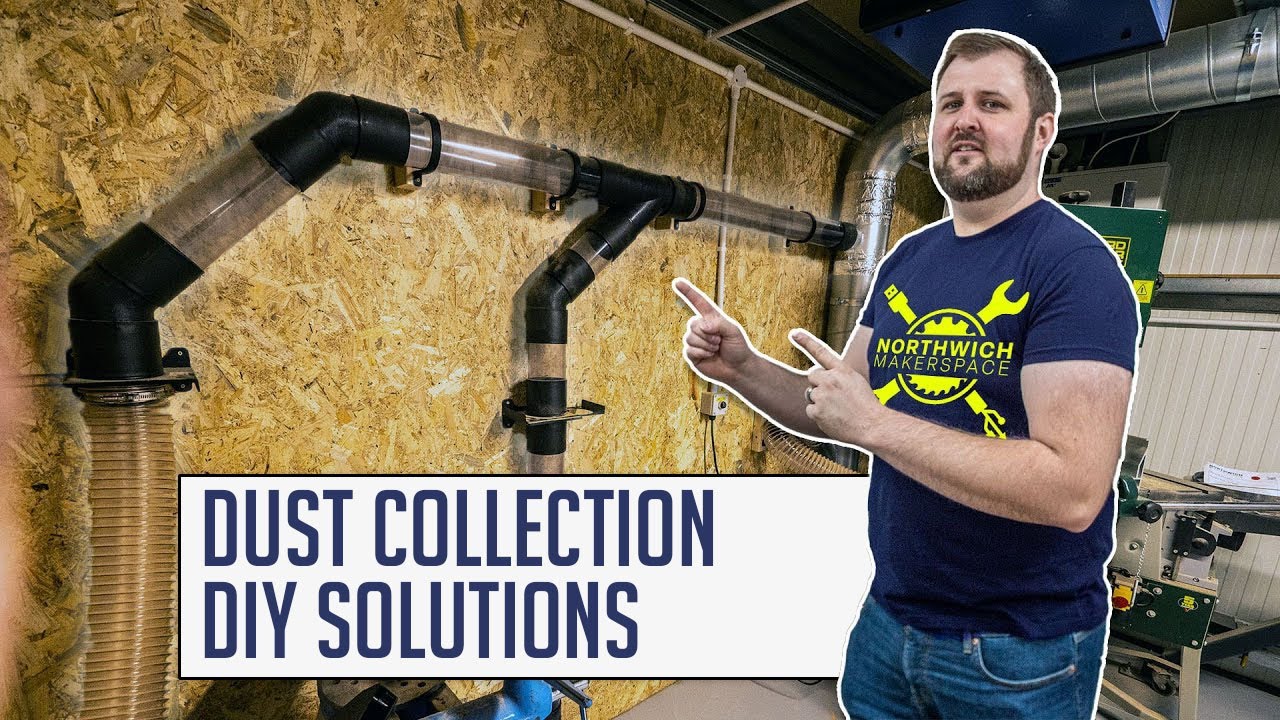 How to Install Ducting for Dust Collection in Our Woodworking Workshop