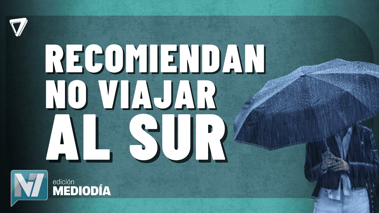 AHORA: rige la ALERTA NARANJA por TORMENTAS en el sur de Mendoza