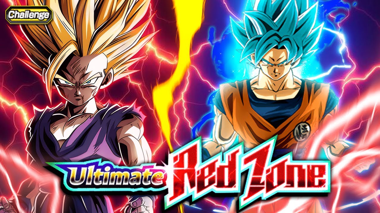 FULL POWER MISSION VS. BLUE GOKU! THE ULTIMATE RED ZONE! (DBZ: Dokkan Battle)