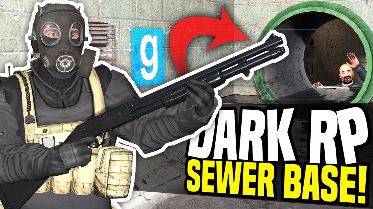 SEWER BASE - Gmod DarkRP | Money Printing!