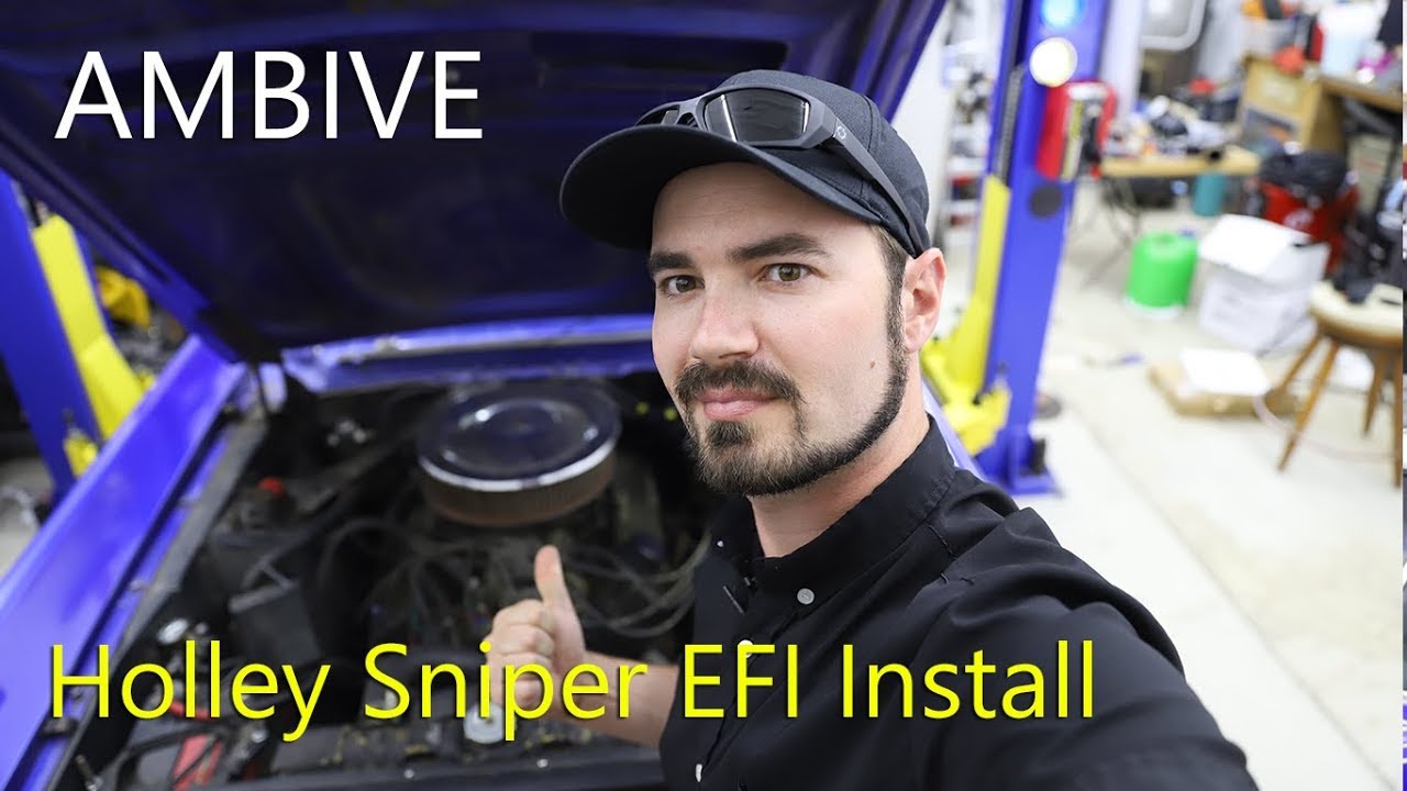 Установка системы впрыска топлива Sniper EFI на Mustang 1967 года выпуска, используемый ежедневно.