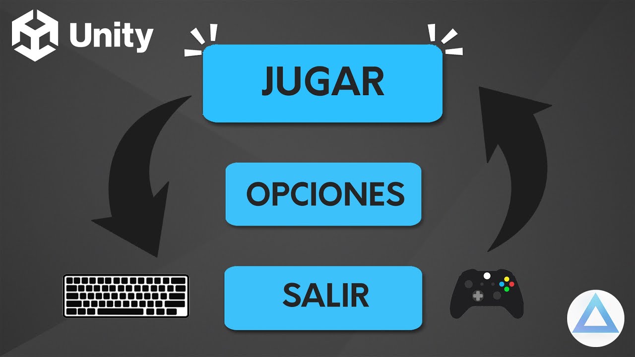 Navegacion de un MENU en Unity con Teclado y Mando ⌨️ 🎮/ Input System