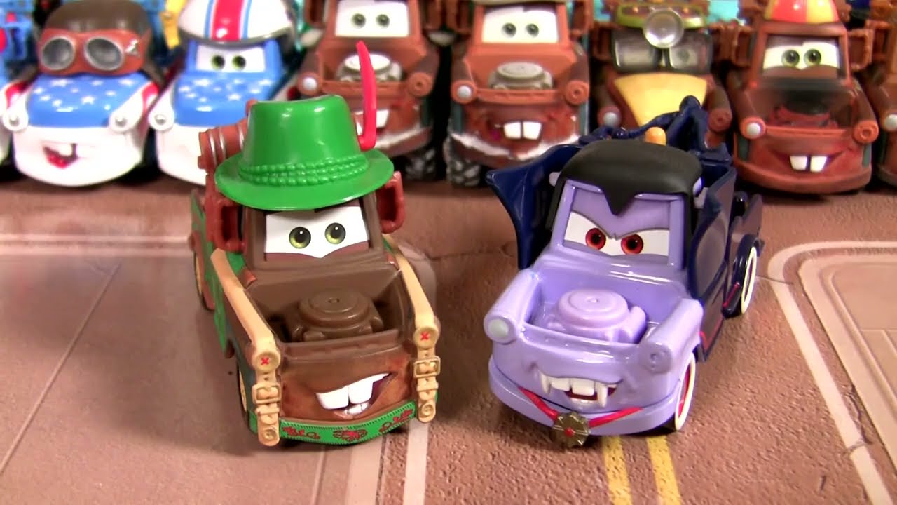 Disney Pixar Cars Diecast Mater Collection Mattel 2016