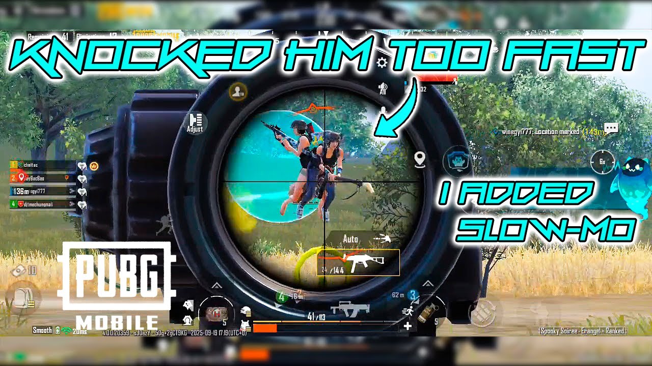 KNOCKED THE ONE IN FRONT TOO FAST | PUBG MOBILE FULL GAMEPLAY