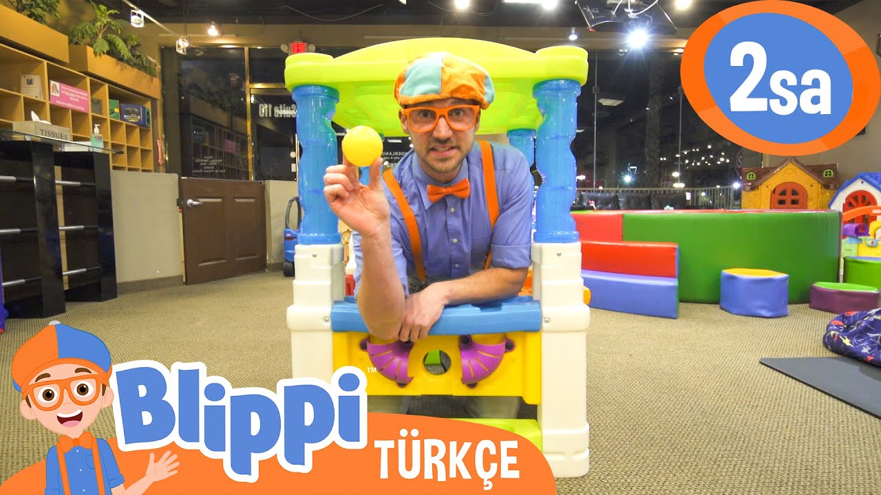 Blippi Çocuk Dünyası Oyun Parkını Ziyaret Ediyor | Blippi Türkçe - Çocuklar için Eğitici Videolar