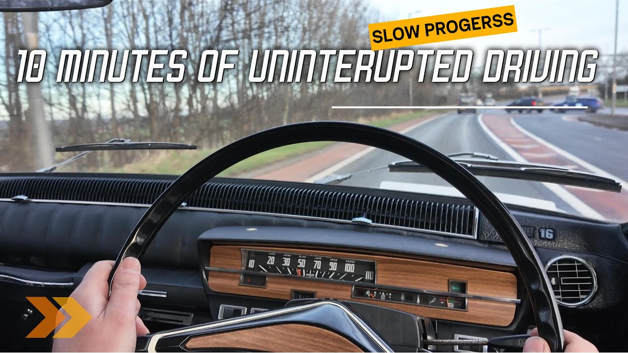 Renault R16: 10 minutes of uninterrupted driving, and nothing more.