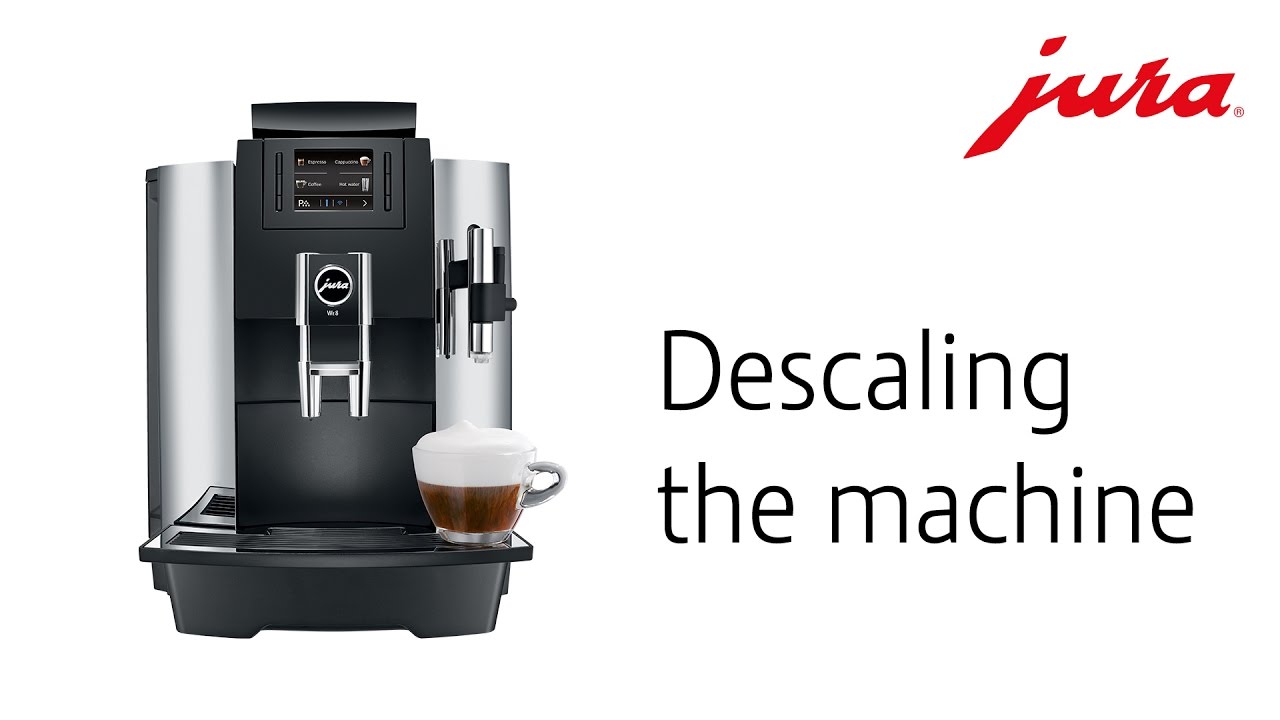 JURA WE8 - Descaling the machine