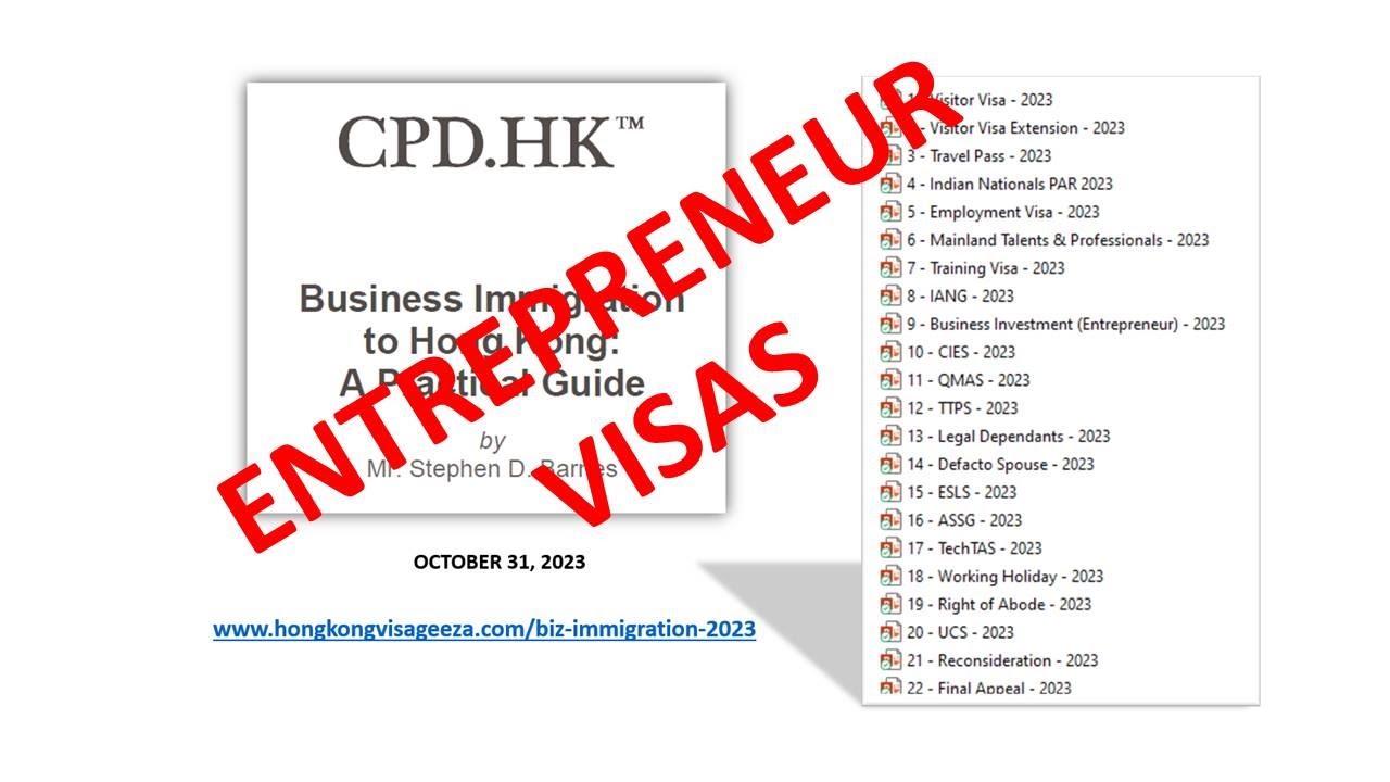 Business Immigration To Hong Kong | BIV