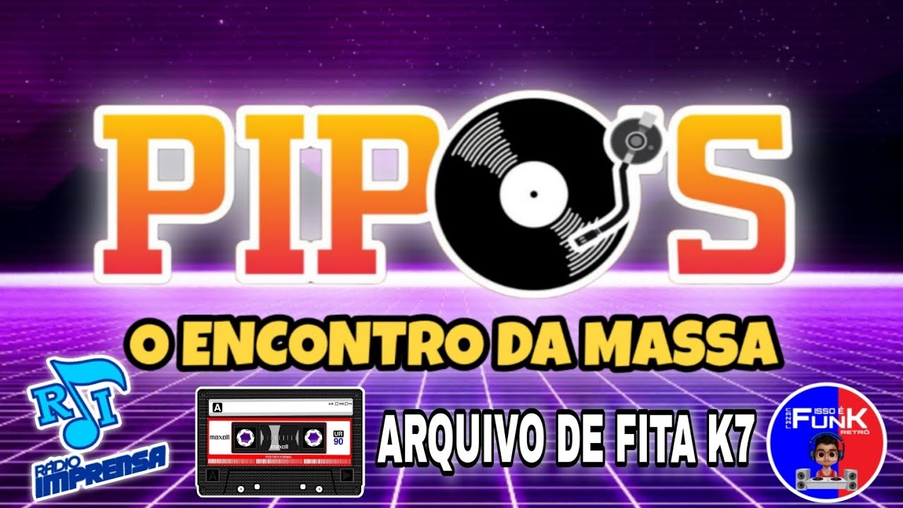 🔊 PIPO'S O ENCONTRO DA MASSA 📻NA RÁDIO IMPRENSA FM RJ 102,5.