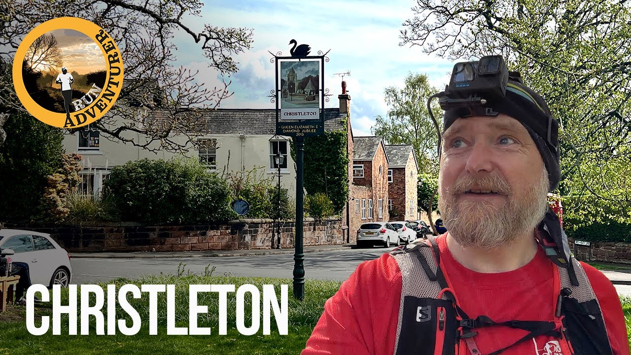 Christleton, Cheshire - 3.5 Mile Run at Christleton near Chester | Running Travel Vlog